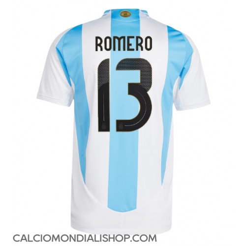 Maglie da calcio Argentina Cristian Romero #13 Prima Maglia Copa America 2024 Manica Corta